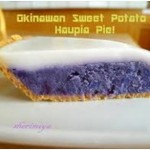 Okinawan sweet potato pie