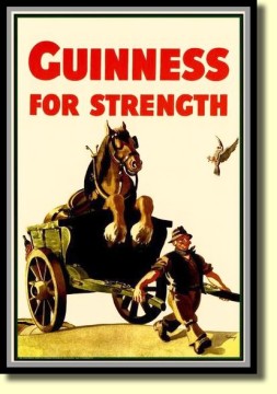 Vintage Guinness Poster